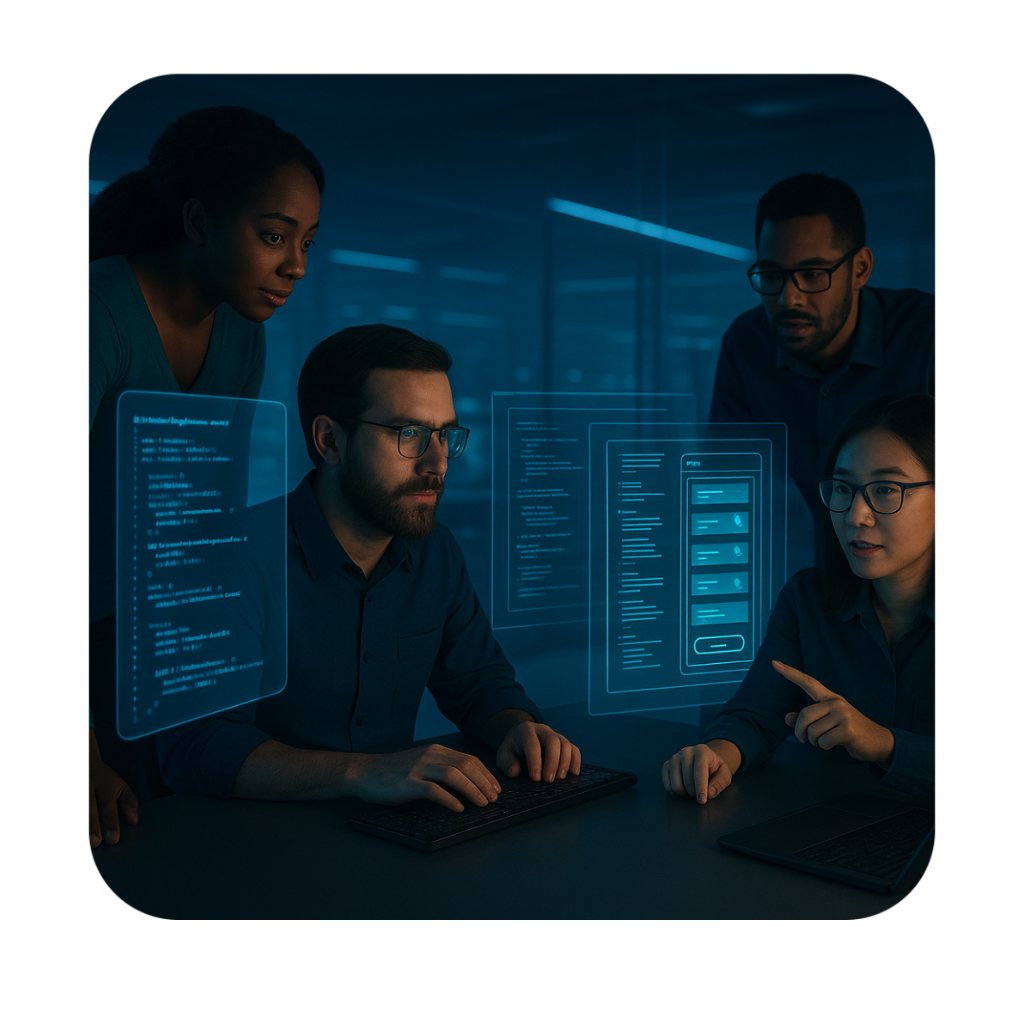 DragonPoint team crafting custom software solutions since 1988